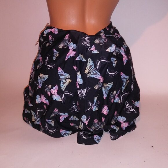 Victoria Secret PINK Swim Cover Up Skirt XXL 2X Black Butterfly Waist 36" Length - Picture 12 of 12